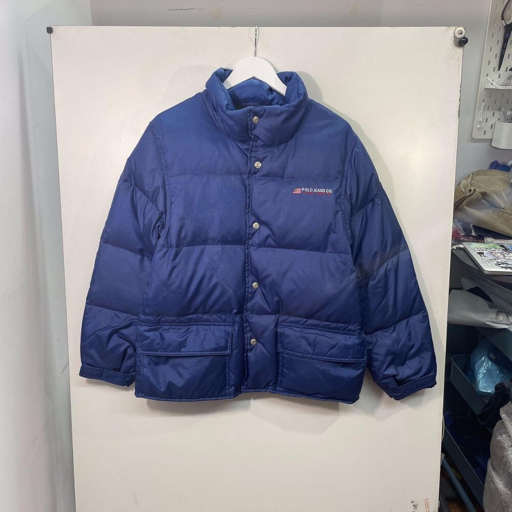 Polo Ralph Lauren Men's Navy and Blue Jacket